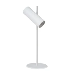 Bureaulampen|Tafellampen<Lucide Tafellamp Clubs Wit - GU10 - 42 cm hoog