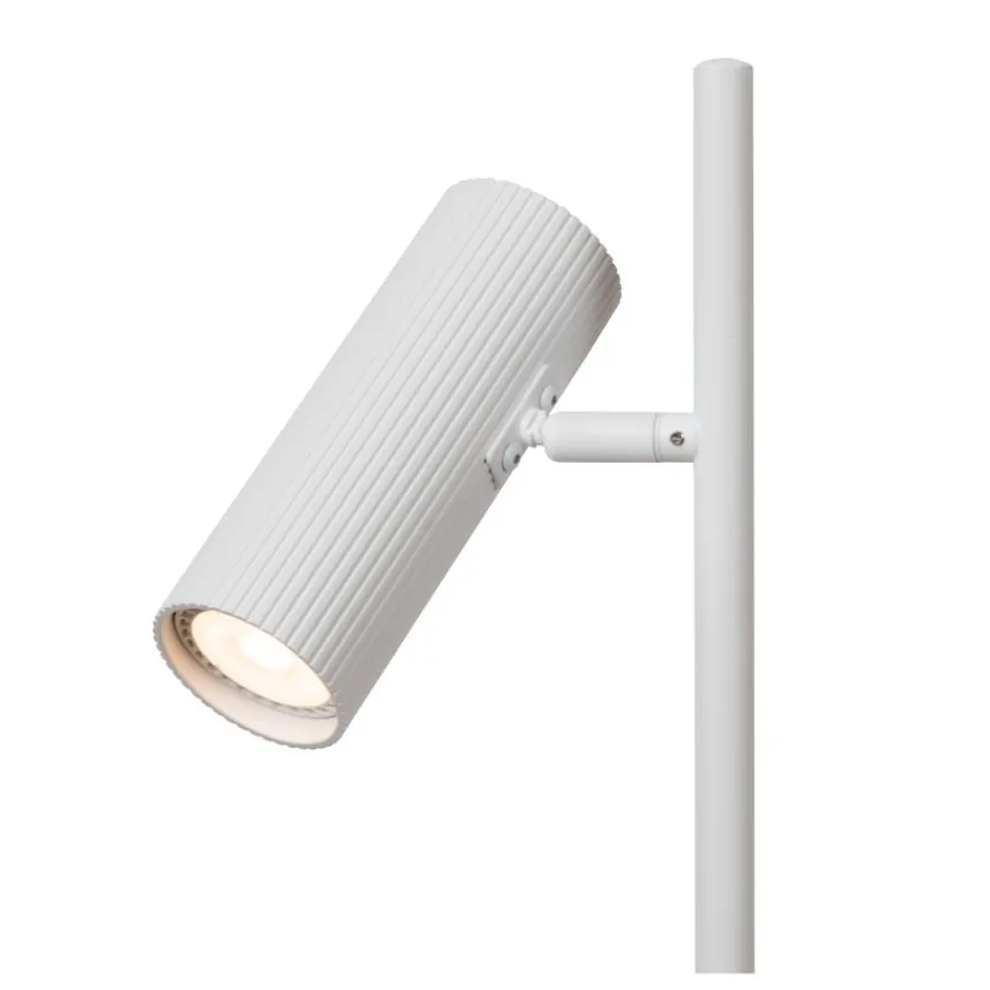 Bureaulampen|Tafellampen<Lucide Tafellamp Clubs Wit - GU10 - 42 cm hoog