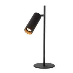 Tafellampen|Bureaulampen<Lucide Tafellamp Clubs Zwart - GU10 - 42 cm hoog