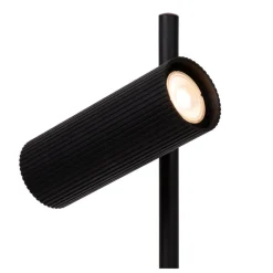 Tafellampen|Bureaulampen<Lucide Tafellamp Clubs Zwart - GU10 - 42 cm hoog