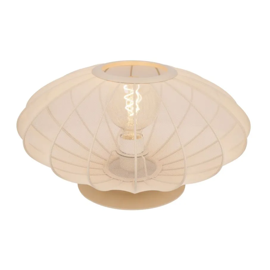 Tafellampen<Lucide Tafellamp Corina Beige - E27 - Ø 40 cm