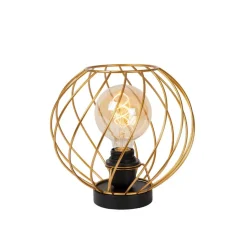 Tafellampen<Lucide Tafellamp Danza Goud - E27 - 23 cm hoog