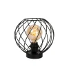 Tafellampen<Lucide Tafellamp Danza Zwart - E27 - 23 cm hoog