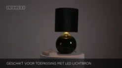 Tafellampen<Lucide Tafellamp Esterad Groen - E14 - 47 cm hoog