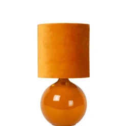 Tafellampen<Lucide Tafellamp Esterad Okergeel - E14 - 47 cm hoog
