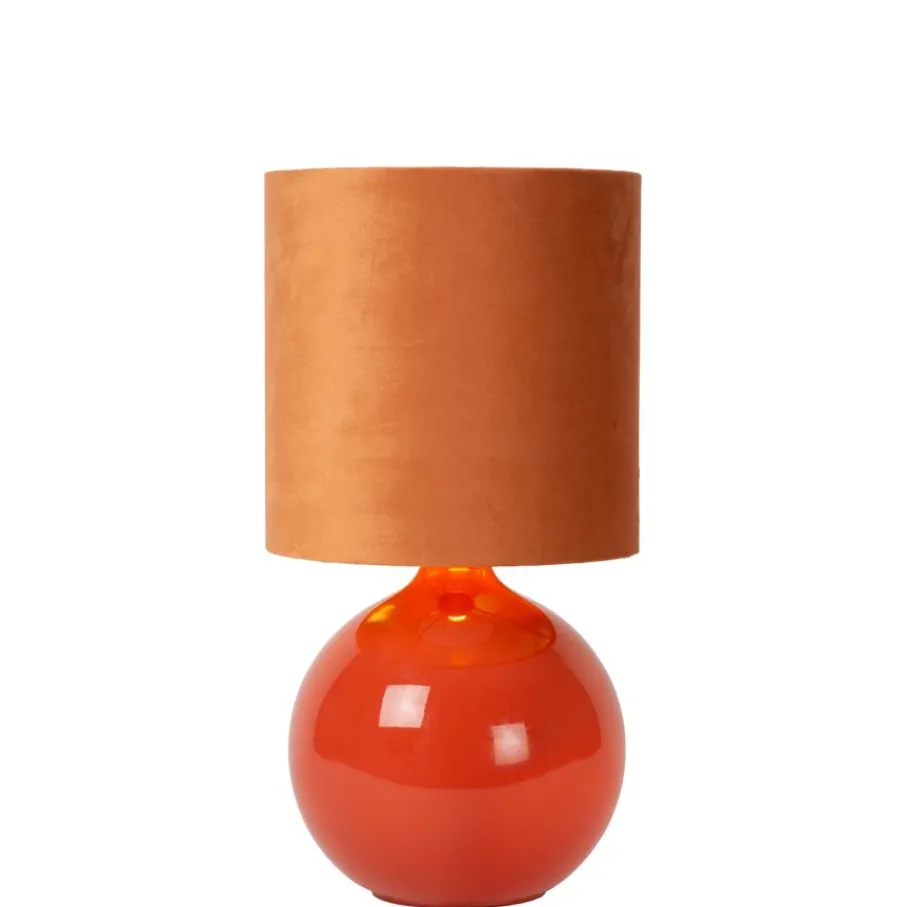 Tafellampen<Lucide Tafellamp Esterad Oranje - E14 - 47 cm hoog