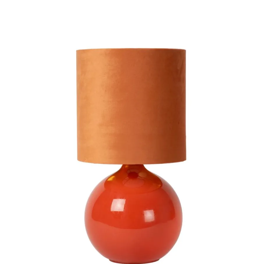 Tafellampen<Lucide Tafellamp Esterad Oranje - E14 - 47 cm hoog