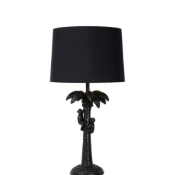 Tafellampen<Lucide Tafellamp Extravaganza Coconut Zwart - E27 - 58 cm hoog