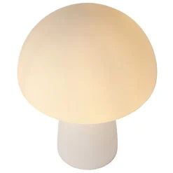 Tafellampen<Lucide Tafellamp Fungo Wit - E27 - 28 cm hoog