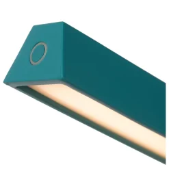 Bureaulampen|Tafellampen<Lucide Tafellamp Lavale Turkoois - LED - 42 cm hoog