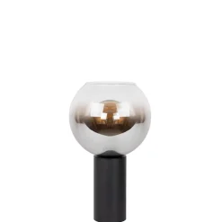 Tafellampen<Lucide Tafellamp Marius Zwart - E27 - 33 cm hoog