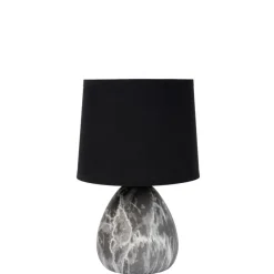 Tafellampen<Lucide Tafellamp Marmo Zwart - E14 - 26 cm hoog