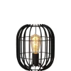 Tafellampen<Lucide Tafellamp Reda Zwart - E27- 26 cm hoog