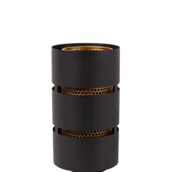 Tafellampen<Lucide Tafellamp Rosas Zwart - E27 - Ø 26 cm