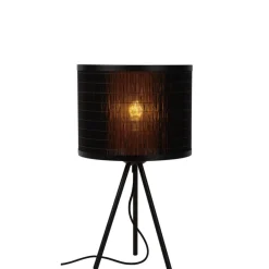 Tafellampen<Lucide Tafellamp Tagalog Zwart - E27 - 45 cm hoog