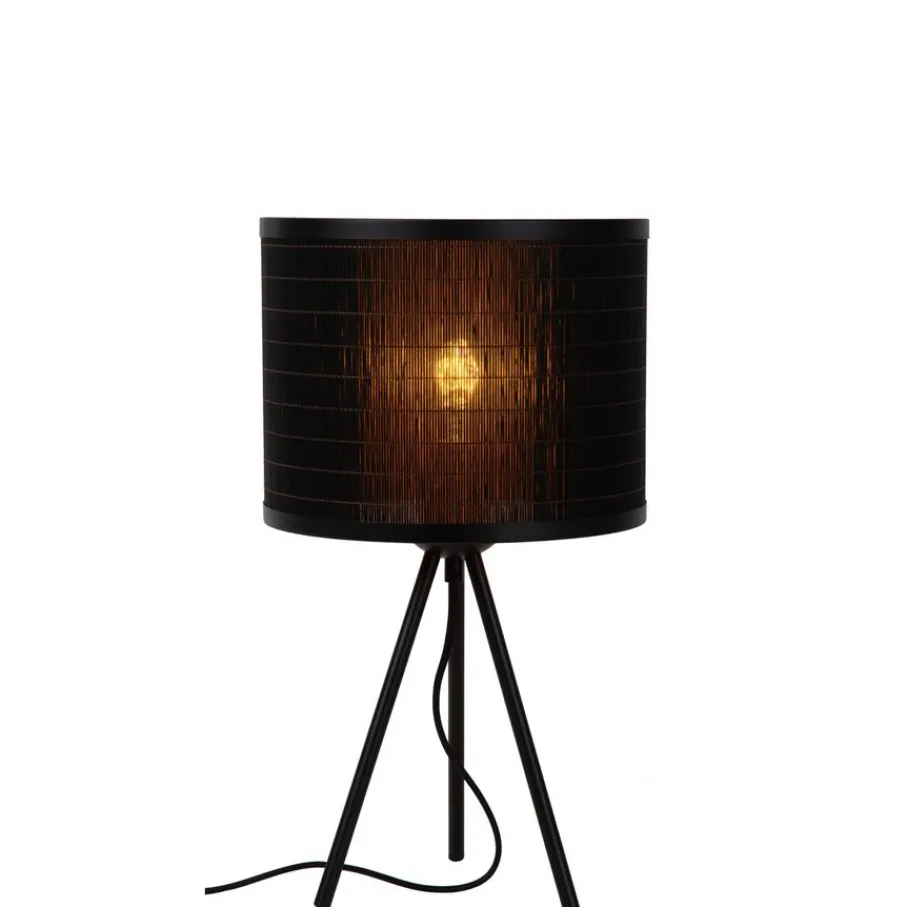 Tafellampen<Lucide Tafellamp Tagalog Zwart - E27 - 45 cm hoog