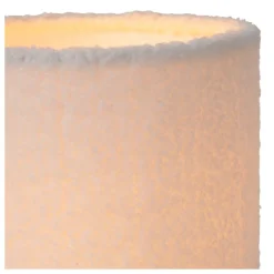 Tafellampen<Lucide Tafellamp Woolly Beige - E14 - 28 cm hoog