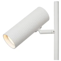 Vloerlampen<Lucide Vloerlamp Clubs Wit - 2 x GU10 - 140 cm hoog