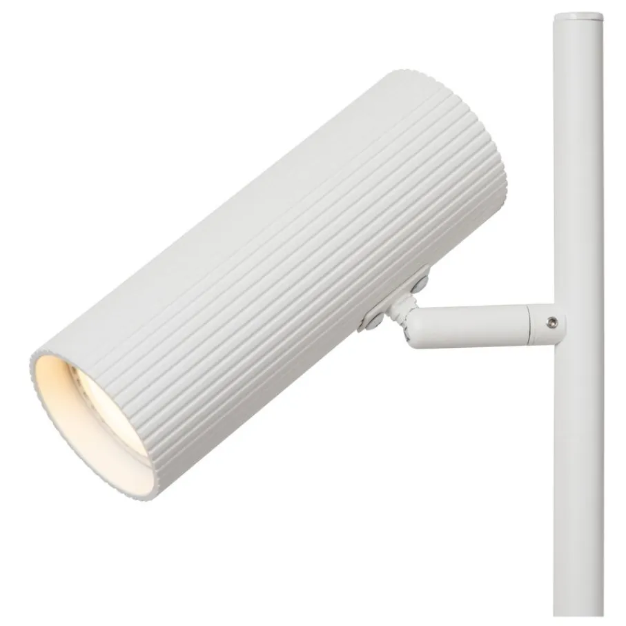 Vloerlampen<Lucide Vloerlamp Clubs Wit - 2 x GU10 - 140 cm hoog