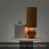 Vloerlampen<Lucide Vloerlamp Esterad Okergeel - E27 - 100 cm hoog