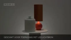Vloerlampen<Lucide Vloerlamp Esterad Oranje - E27 - 100 cm hoog
