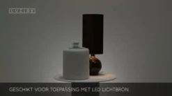 Vloerlampen<Lucide Vloerlamp Esterad Zwart - E27 - 100 cm hoog