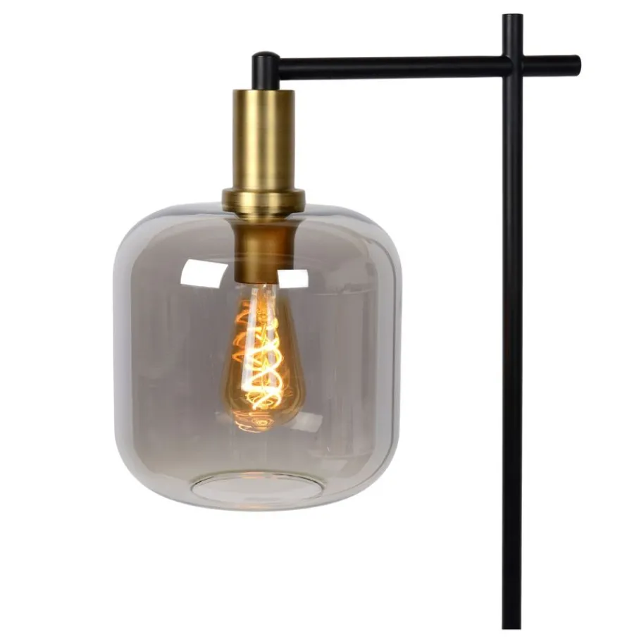 Vloerlampen<Lucide Vloerlamp Joanet Zwart - E27 - 150 cm hoog