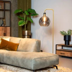 Vloerlampen<Lucide Vloerlamp Julius Zwart - E27 - 158 cm hoog