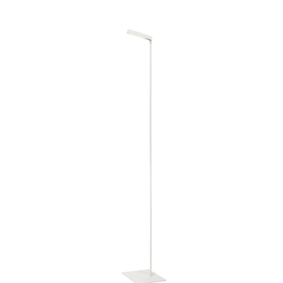 Vloerlampen<Lucide Vloerlamp Lavale Wit - LED - 138 cm hoog