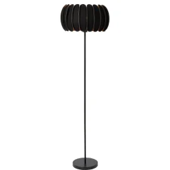Vloerlampen<Lucide Vloerlamp Spencer Zwart - E27 - Ø 40 cm