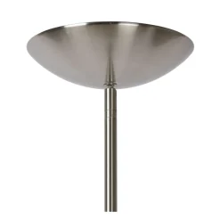 Vloerlampen<Lucide Vloerlamp Zenith Zilver - LED - 180 cm hoog