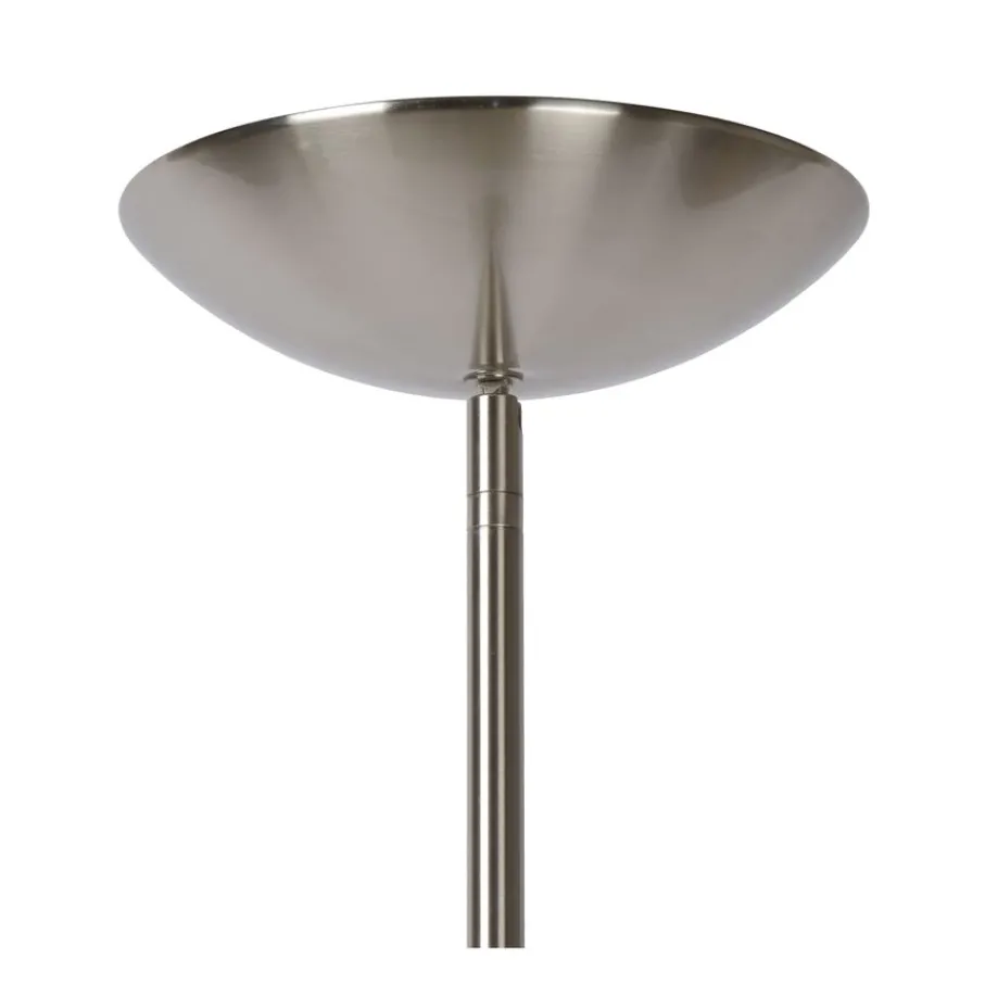 Vloerlampen<Lucide Vloerlamp Zenith Zilver - LED - 180 cm hoog