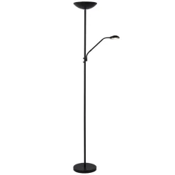 Vloerlampen<Lucide Vloerlamp Zenith Zwart - LED - 180 cm hoog