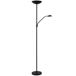 Vloerlampen<Lucide Vloerlamp Zenith Zwart - LED - 180 cm hoog