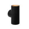 Wandlampen<Lucide Wandlamp Bondi Zwart - GU10 - 18 cm hoog