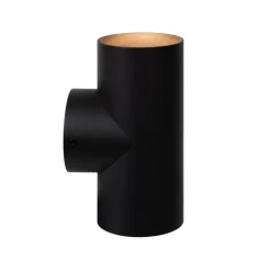 Wandlampen<Lucide Wandlamp Bondi Zwart - GU10 - 18 cm hoog