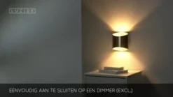 Wandlampen<Lucide Wandlamp Diletta Goud - G9 - 18 cm hoog