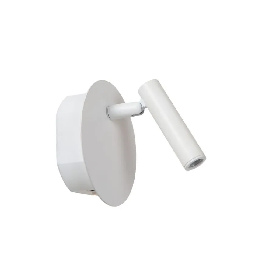 Wandlampen<Lucide Wandlamp Jolijn Wit - LED - Ø 11 cm