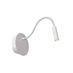 Wandlampen<Lucide Wandlamp Jolijn Wit - LED - Ø 11 cm
