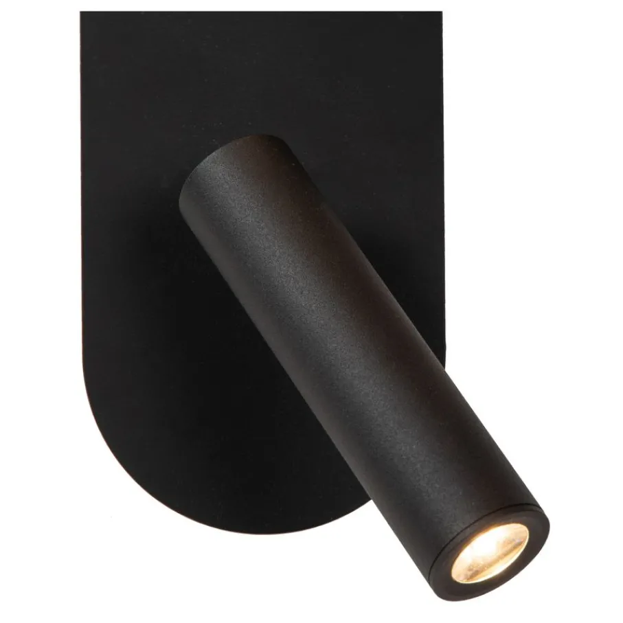 Wandlampen<Lucide Wandlamp Kelly Zwart - LED - 32 cm hoog