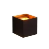 Wandlampen<Lucide Wandlamp Xio Zwart - G9 - 10x10 cm