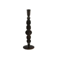 Kaarsen & Kandelaars<Mica Decorations Kandelaar Grillig Bruin - 30 cm hoog