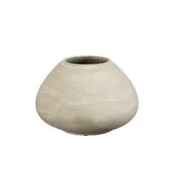 Vazen & Potten<Mica Decorations Vaas Ares Lichtgrijs - Ø 34 cm