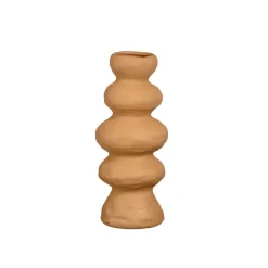 Vazen & Potten<Mica Decorations Vaas Jano Bruin - 38 cm hoog