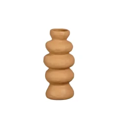 Vazen & Potten<Mica Decorations Vaas Jano Bruin - 30 cm hoog