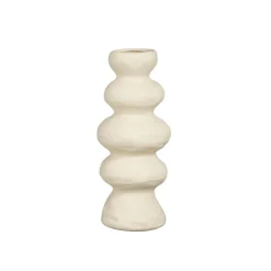Vazen & Potten<Mica Decorations Vaas Jano Crème - 38 cm hoog