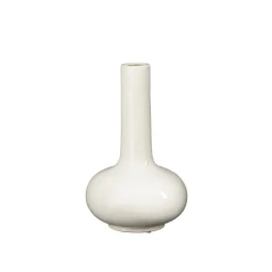 Vazen & Potten<Mica Decorations Vaas Milly Wit - 39 cm hoog