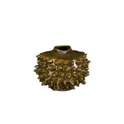 Vazen & Potten<Mica Decorations Vaas Spike Groen - Ø 21 cm