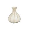 Vazen & Potten<Mica Decorations Vaas Stephanie Wit - 19 cm hoog