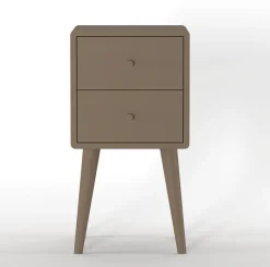 Nachtkastjes< Nachtkastje Borba Bruin - 30x57x30 cm